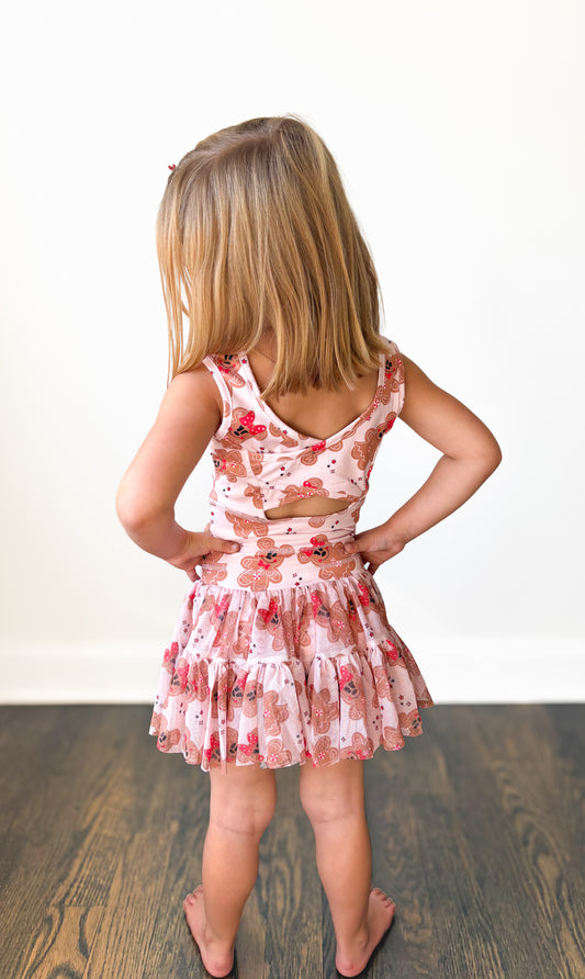 Gingerbread Girl Athletic Set
