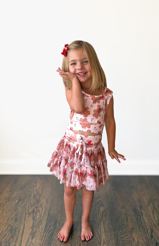 Gingerbread Girl Athletic Set