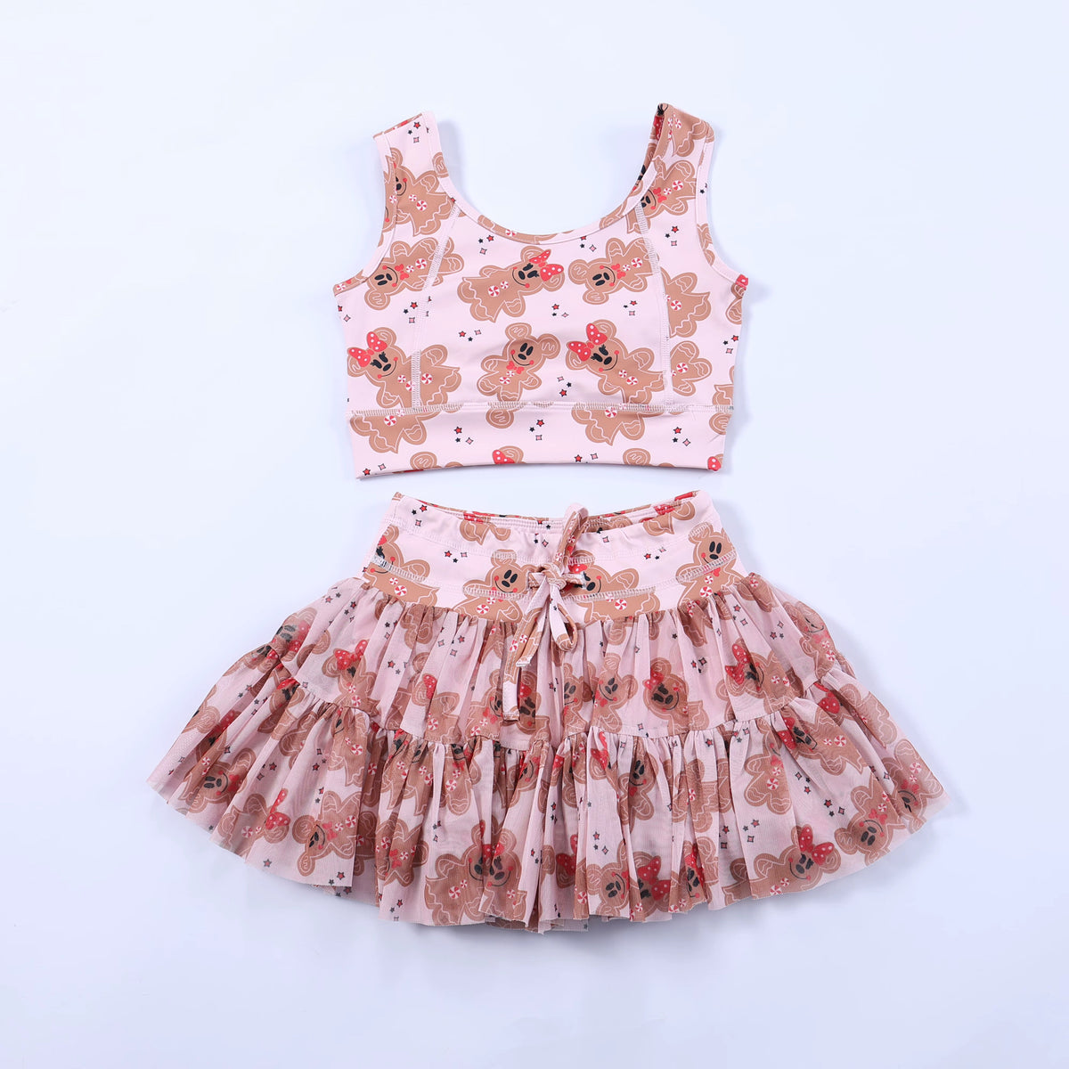 Gingerbread Girl Athletic Set