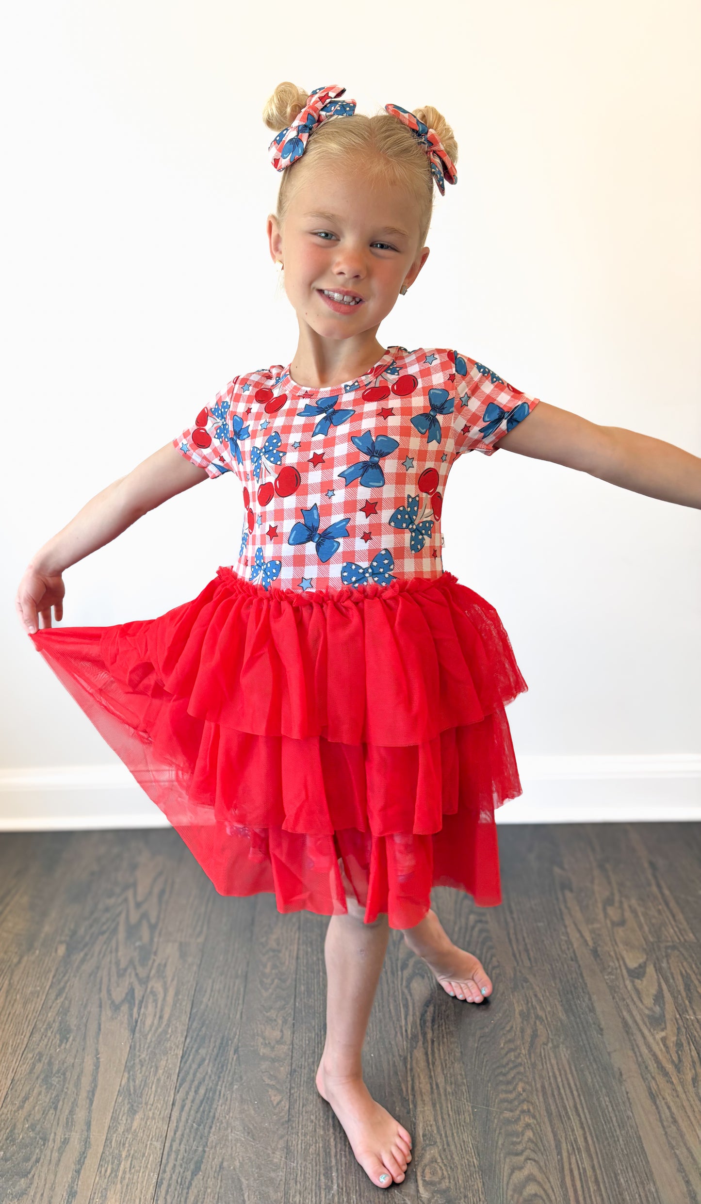 Summer Cherries Tutu Dress