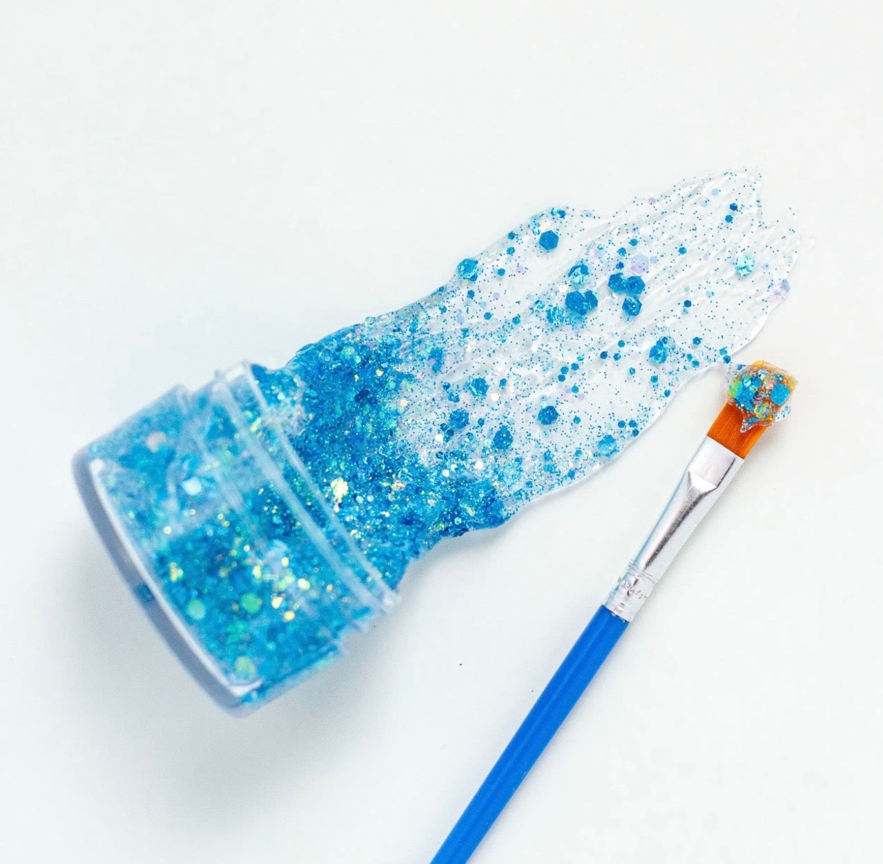 Blue Hair Glitter
