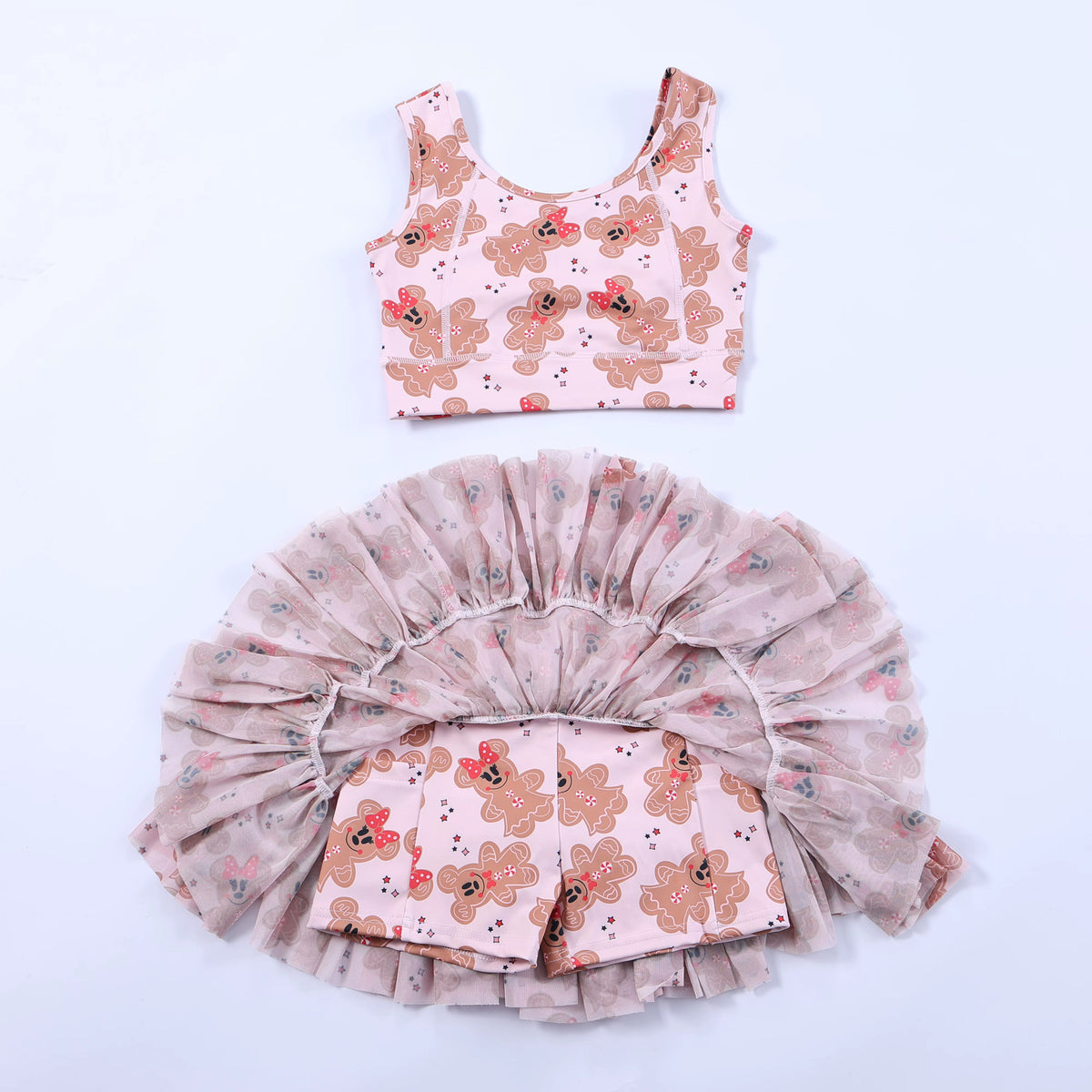 Gingerbread Girl Athletic Set