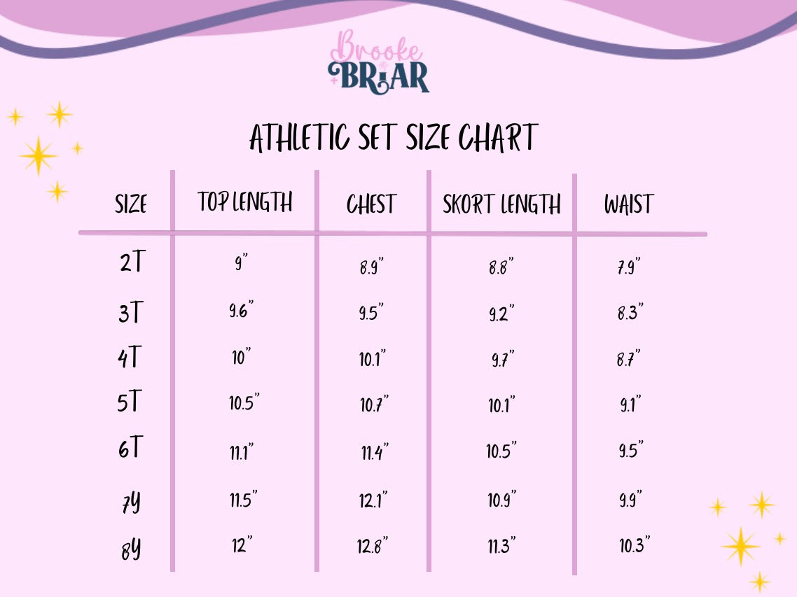 Gingerbread Girl Athletic Set