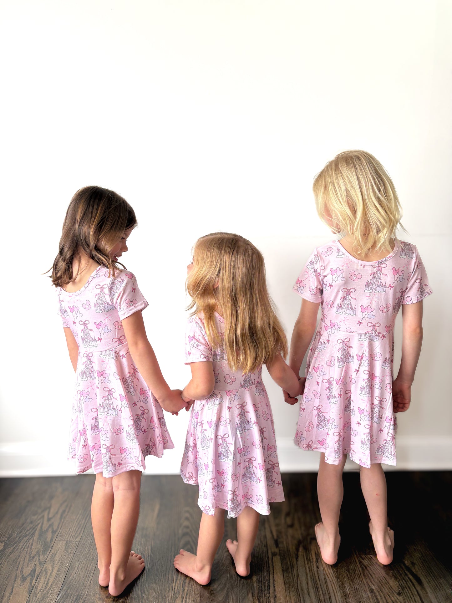 Pink Castle Twirl Dress