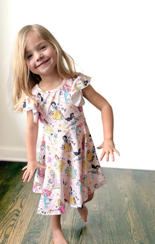 Royal Princess Twirl Dress