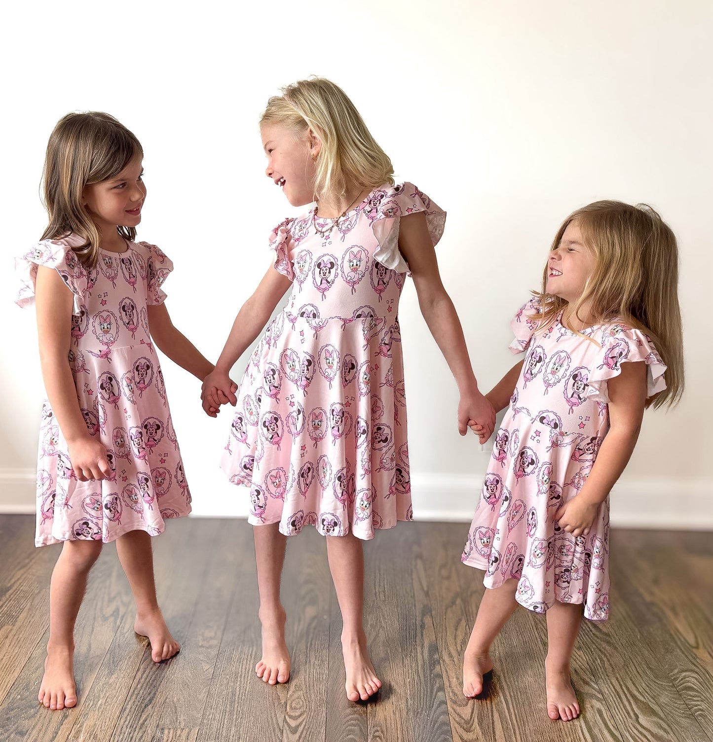 Besties in Bows Twirl Dress
