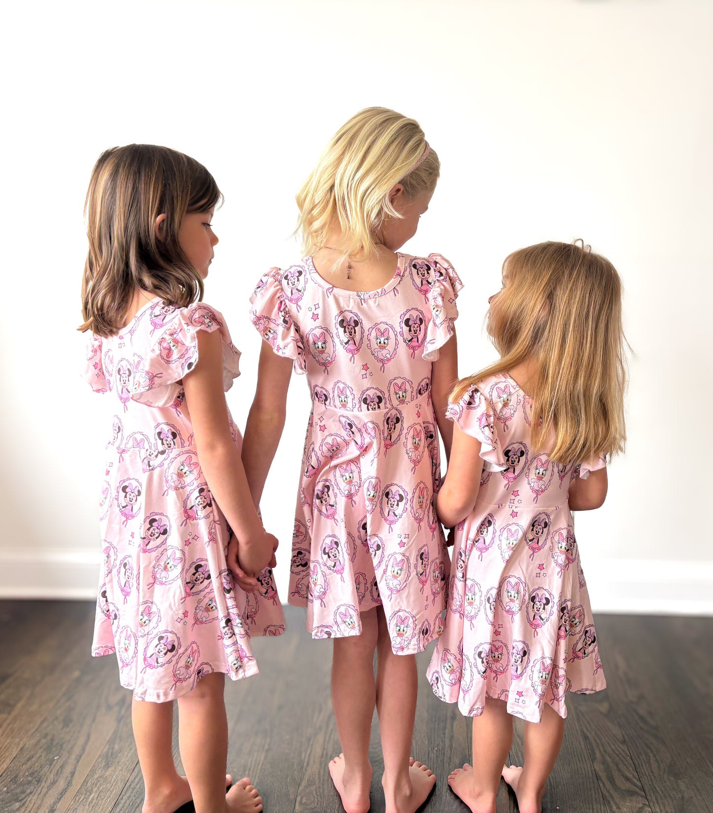 Besties in Bows Twirl Dress