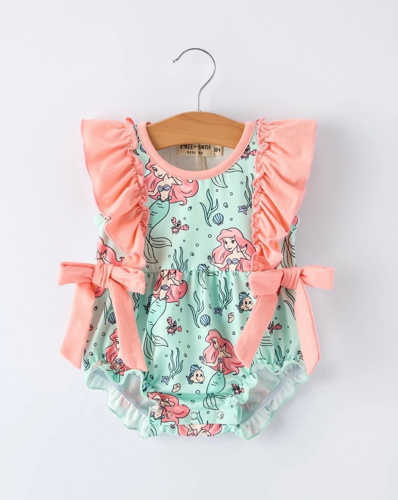 Under The Sea Bow Romper