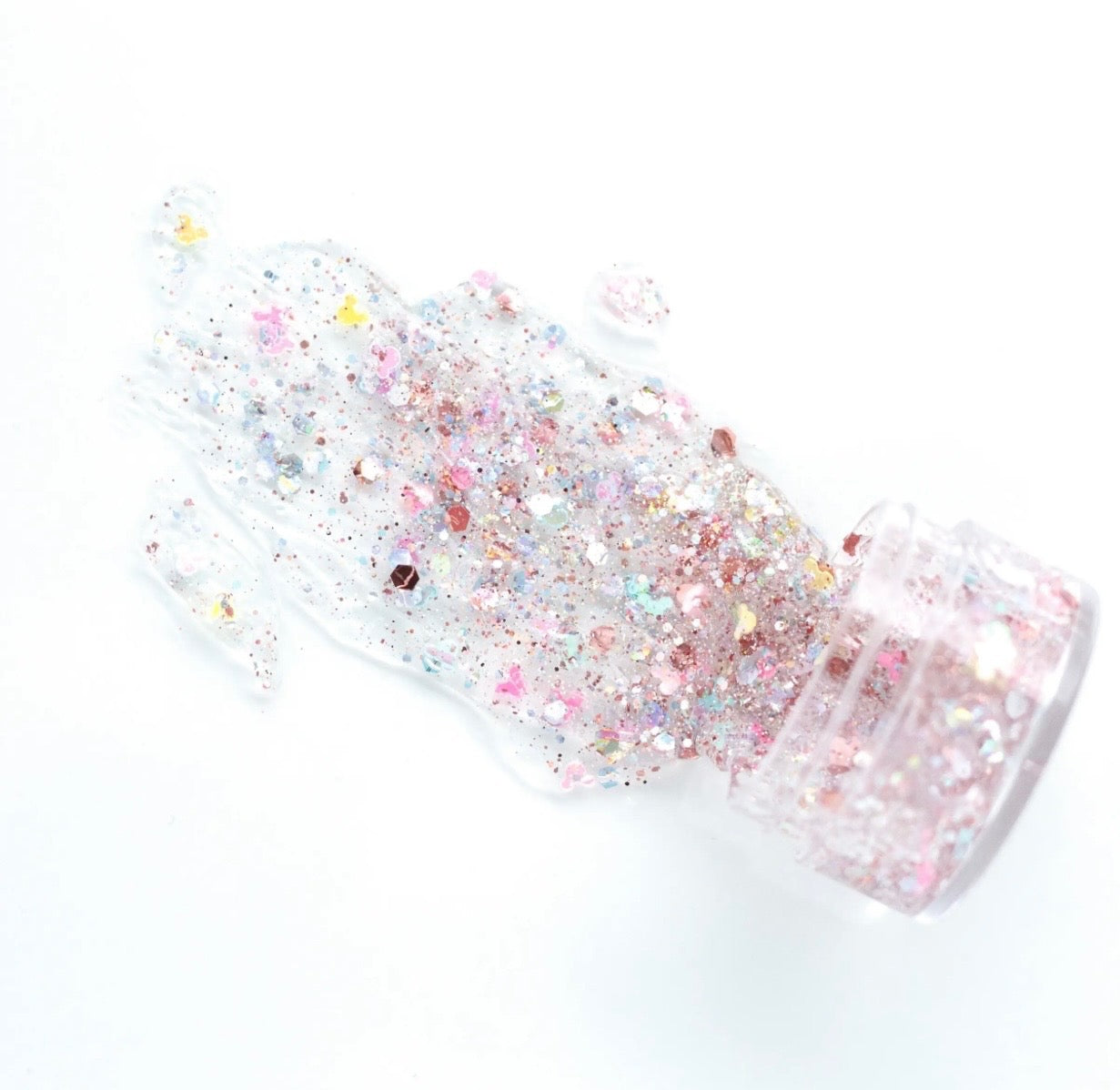 Pink Mouse Hair Glitter