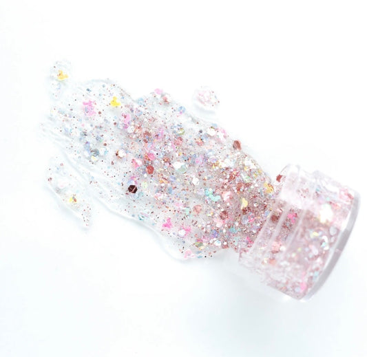 Pink Mouse Hair Glitter