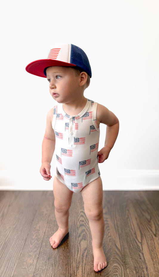 Fourth of July Romper