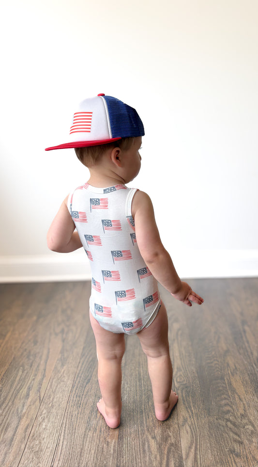 Fourth of July Romper