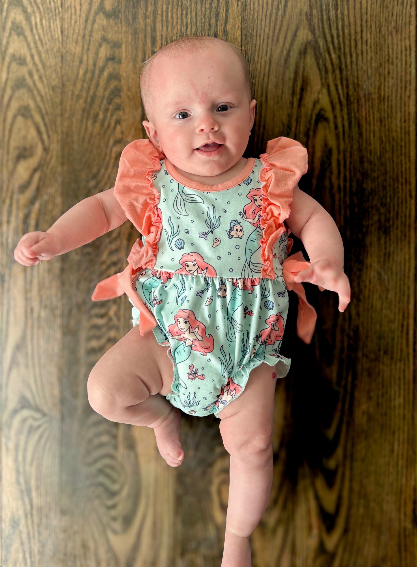 Under The Sea Bow Romper